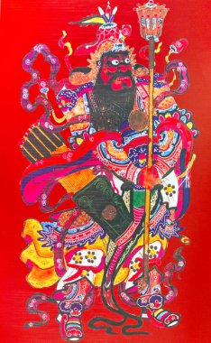 Tibet 'in savaşçı yüzü maskesi