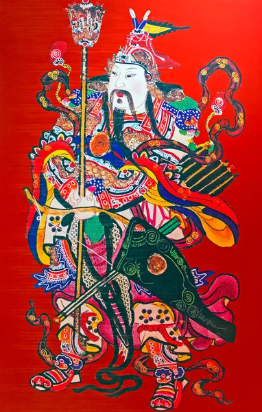 Tibet 'in savaşçı yüzü maskesi