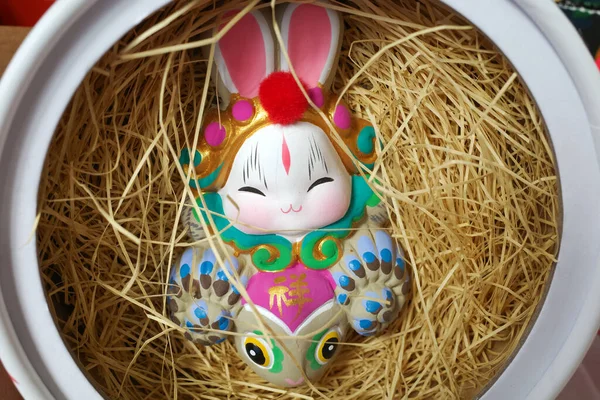 Rabbit Loar Traditional Toy — Stock fotografie