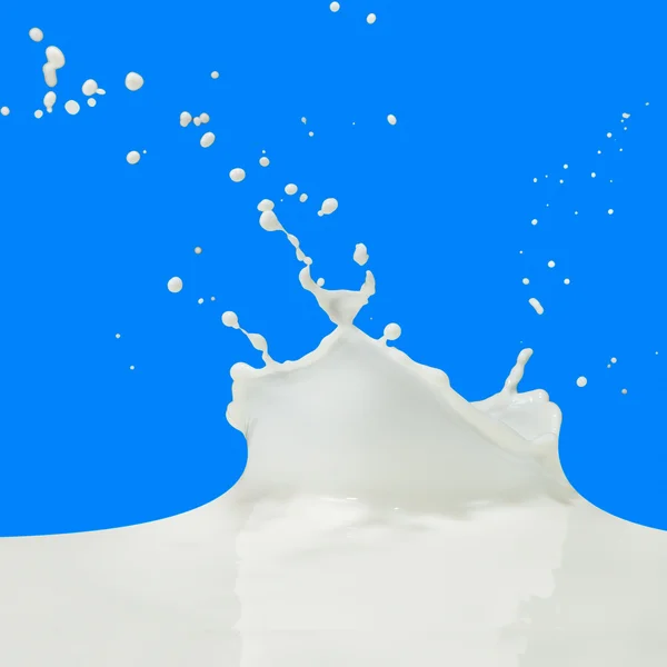 Salpicadura de leche — Foto de Stock