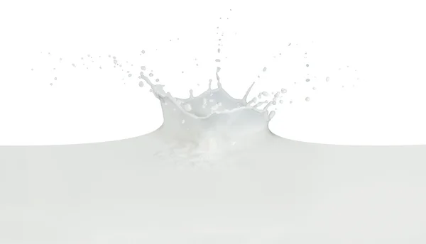 Milk splash — Stock Photo, Image