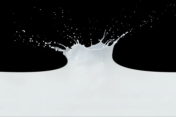 Milk splash — Stock Photo, Image