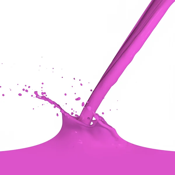 Splashing paint — Stock Photo, Image