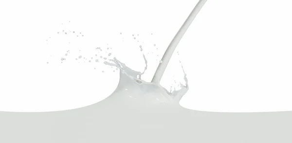 Milk splash — Stock Photo, Image