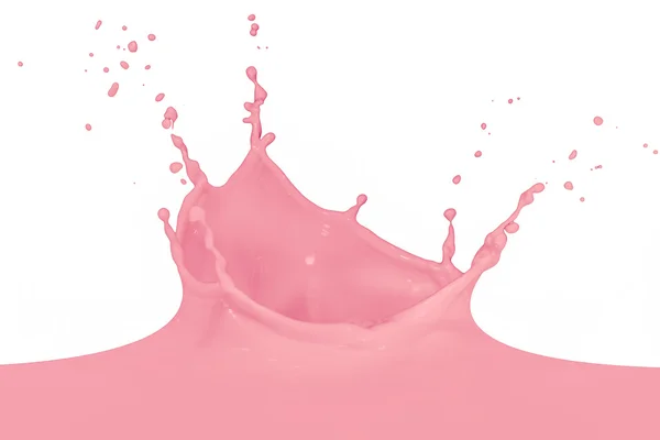 Splashing milk — Stock Photo, Image