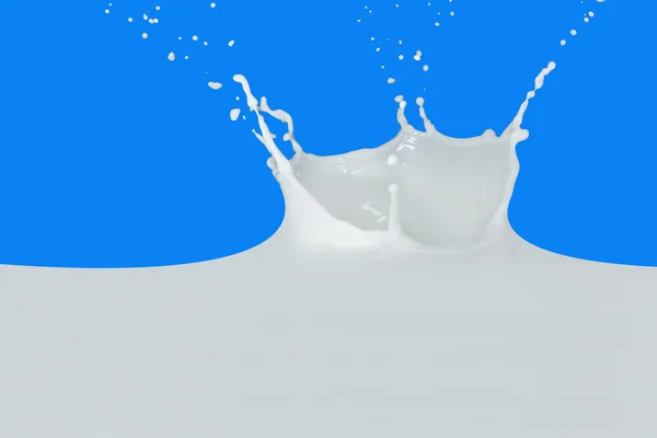 Salpicadura de leche — Foto de Stock