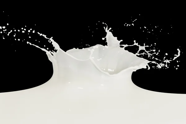 Milk splash — Stock Photo, Image