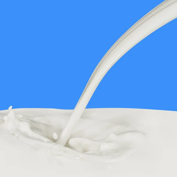 Milk splash — Stock Photo, Image