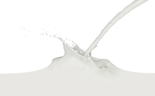 Milk splash — Stock Photo, Image