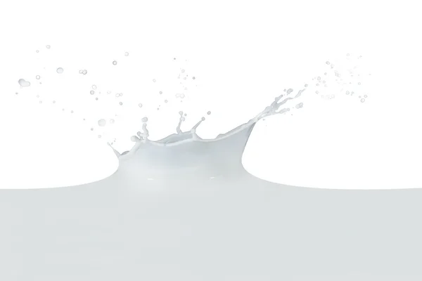 Milk splash — Stock Photo, Image