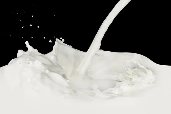 Salpicadura de leche — Foto de Stock