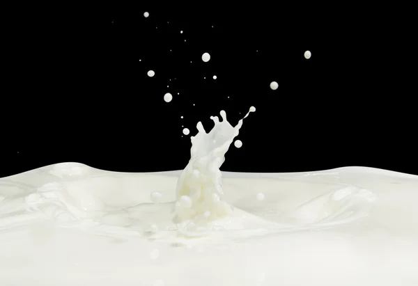 Milk splash — Stock Photo, Image