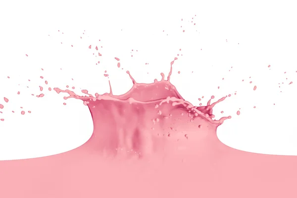 Splashing milk — Stock Photo, Image