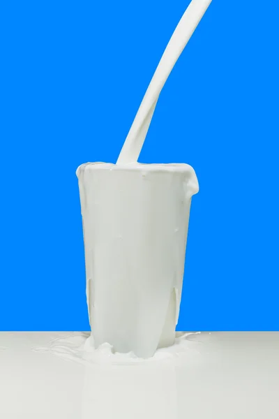 Milk splash — Stock Photo, Image