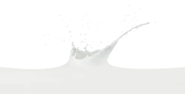 Milk splash — Stock Photo, Image