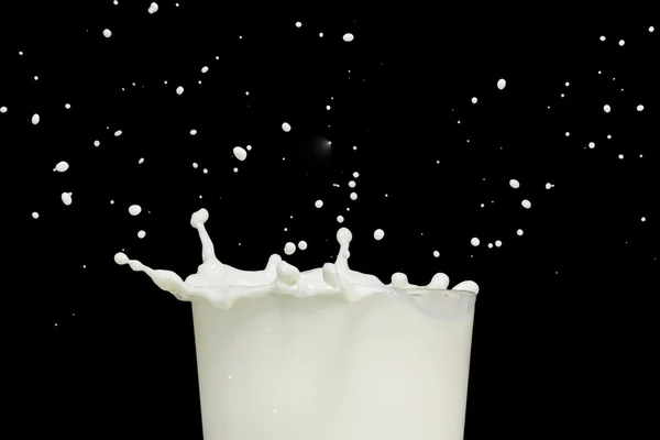 Milk splash — Stock Photo, Image