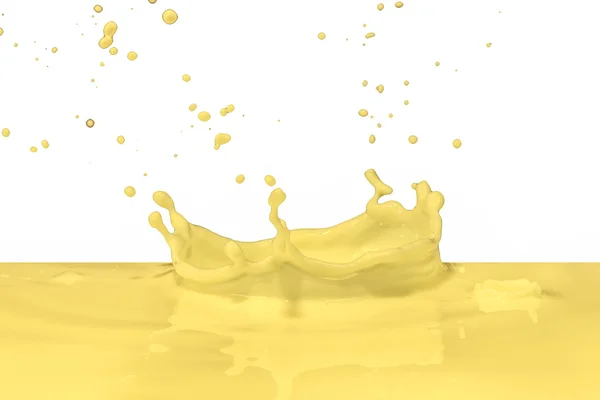 Splashing milk — Stock Photo, Image