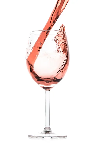 Розовое вино — стоковое фото