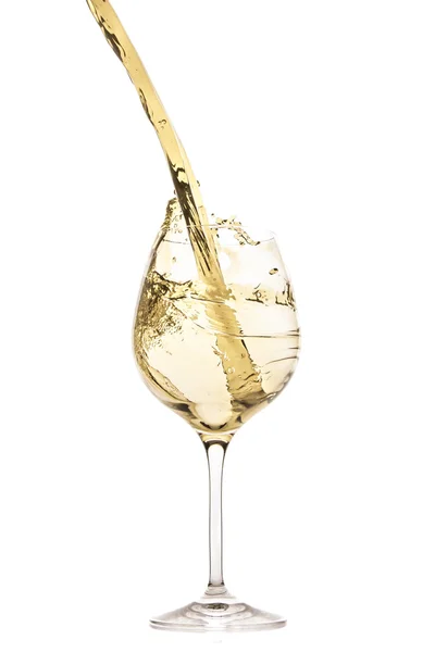 Weißweinspritzer — Stockfoto