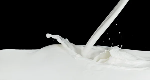 Milk splash — Stock Photo, Image