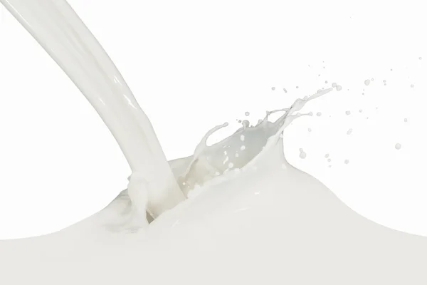 Milk splash — Stock Photo, Image