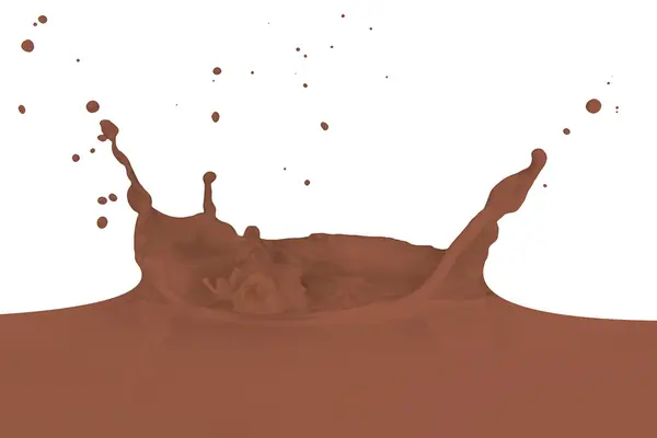 Splashing milk — Stock Photo, Image