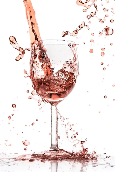 Vinho rosa — Fotografia de Stock