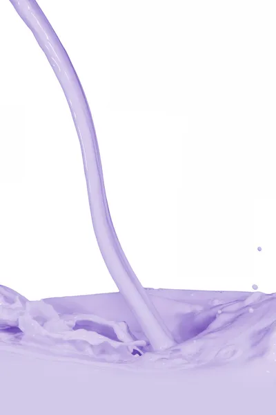 Splashing milk — Stock Photo, Image