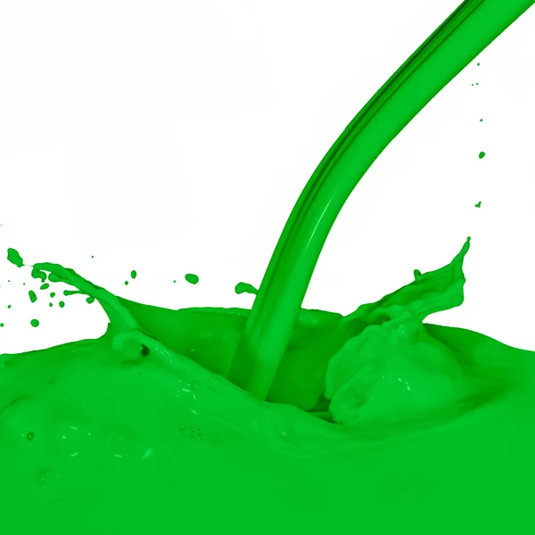 Splashing paint — Stock Photo, Image