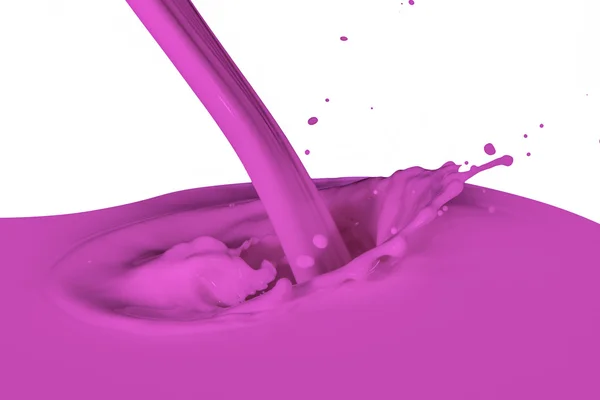 Splashing paint — Stock Photo, Image