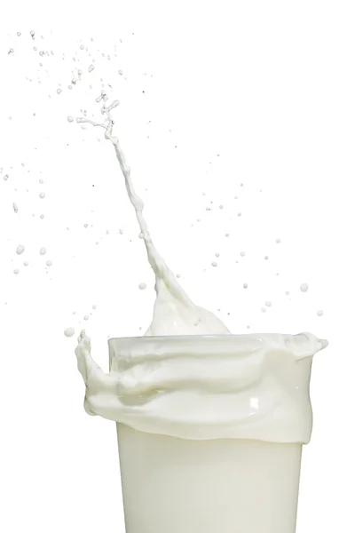 Salpicadura de leche — Foto de Stock