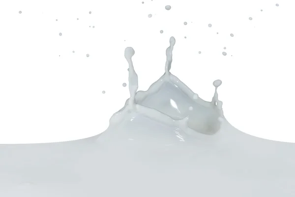 Milk splash — Stock Photo, Image