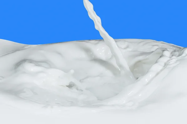 Milk splash — Stock Photo, Image