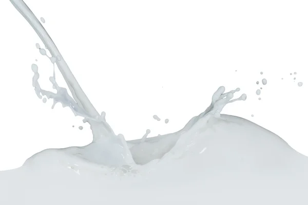 Milk splash — Stock Photo, Image