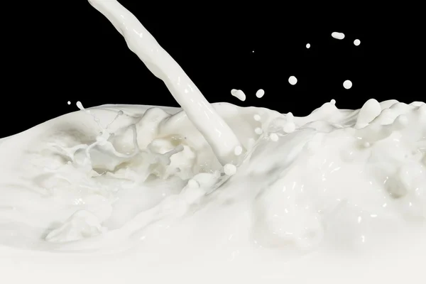 Milk splash — Stock Photo, Image