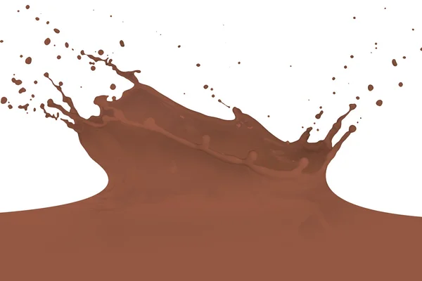 Splashing milk — Stock Photo, Image