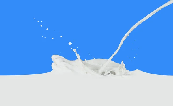 Milk splash — Stock Photo, Image