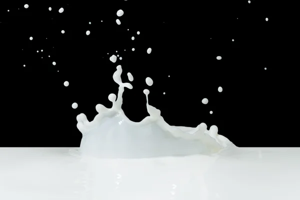 Milk splash — Stock Photo, Image