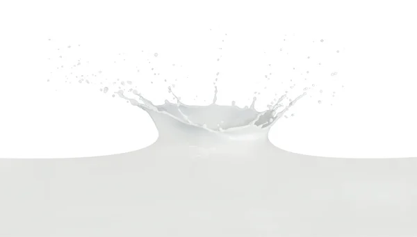 Milk splash — Stock Photo, Image