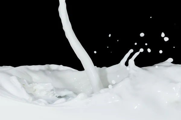 Milk splash — Stock Photo, Image