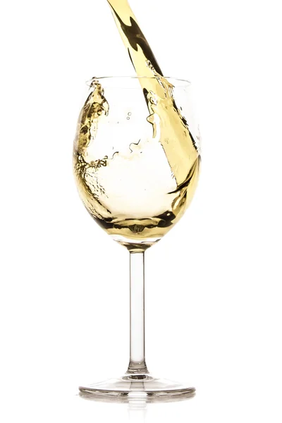 Weißweinspritzer — Stockfoto