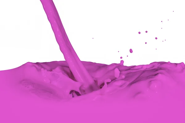 Splashing paint — Stock Photo, Image