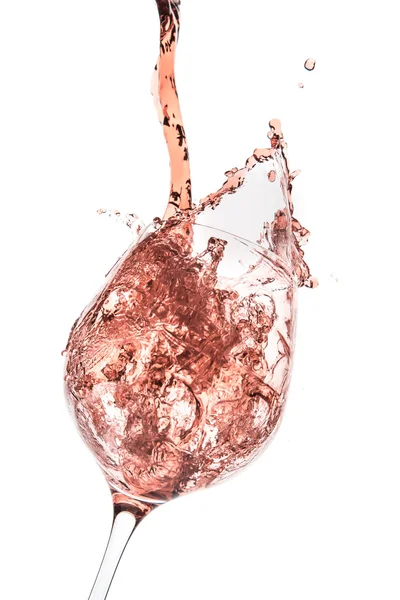 Růžové víno — Stock fotografie