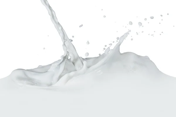 Milk splash — Stock Photo, Image