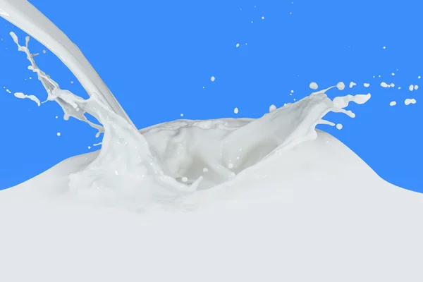 Milk splash — Stock Photo, Image