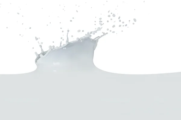 Milk splash — Stock Photo, Image