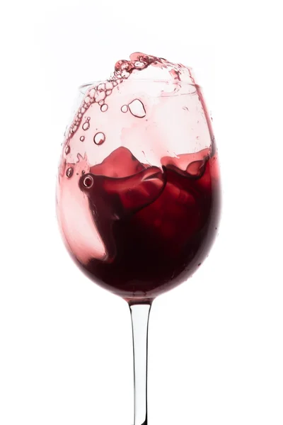 Wine splash — Stock Photo, Image