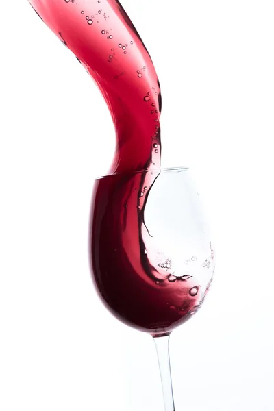 Wine splash — Stock Photo, Image