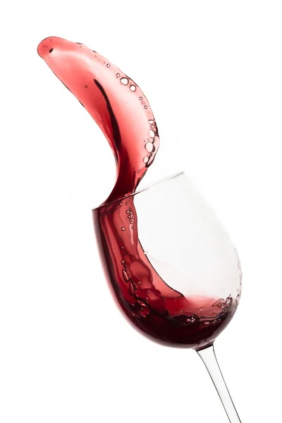 Šplouchnutí vína — Stock fotografie