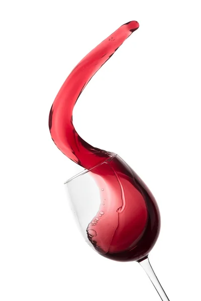 Wine splash — Stock Photo, Image